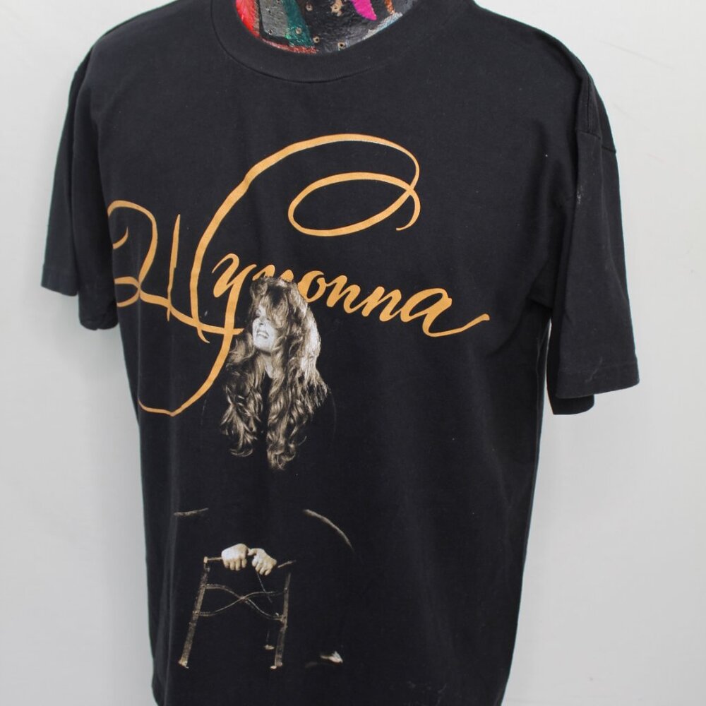 Vintage Wynonna Revelations Tour 1996 Black Tshirt Size Large - Picture 3 of 9